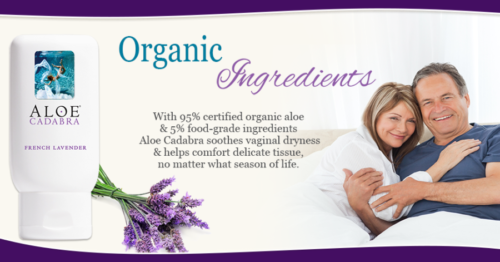 Aloe Cadabra Natural Personal Lubricant French Lavender ingredients