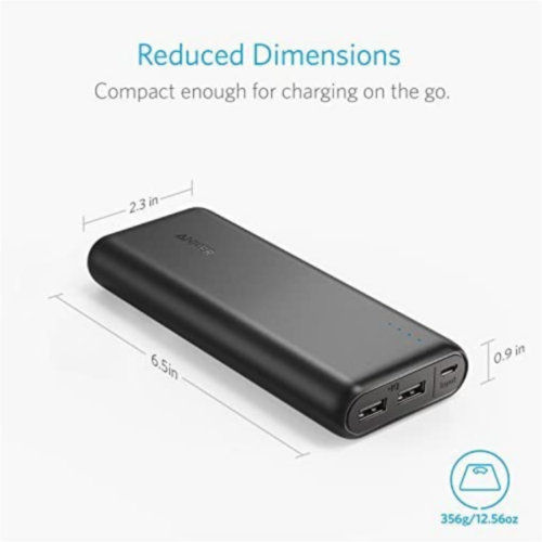 Anker PowerCore 20100mAh Ultra High Capacity Power Bank dimensions
