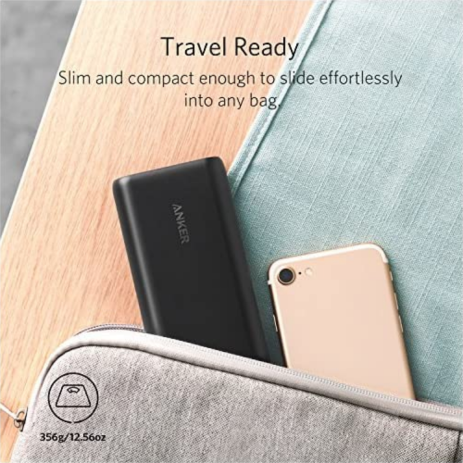 Anker PowerCore 20100mAh Ultra High Capacity Power Bank travel ready