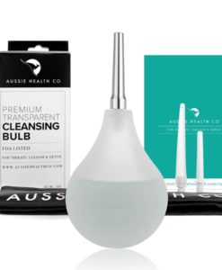 Aussie Health Enema Bulb Anal Douche Kit