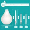 Aussie Health Enema Bulb Anal Douche Kit dimensions