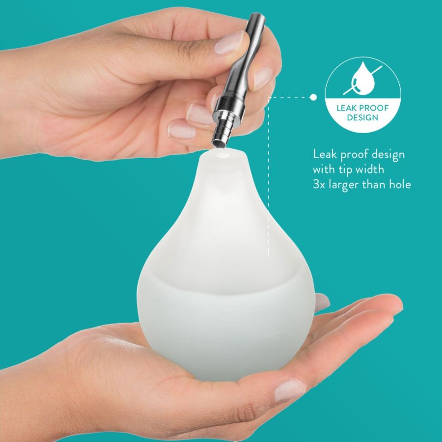 Aussie Health Enema Bulb Anal Douche Kit leak proof design