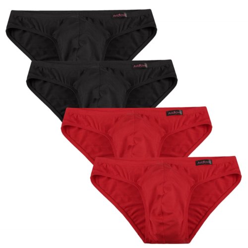 Avidlove Underwear Men's Low Rise Stretch Hip Briefs