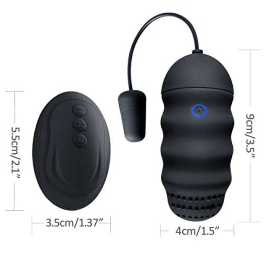 BOMBEX Magic Tongue Bullet Vibrator size