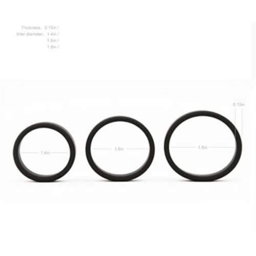 Beauty Molly Flat Penis Cock Ring Set top