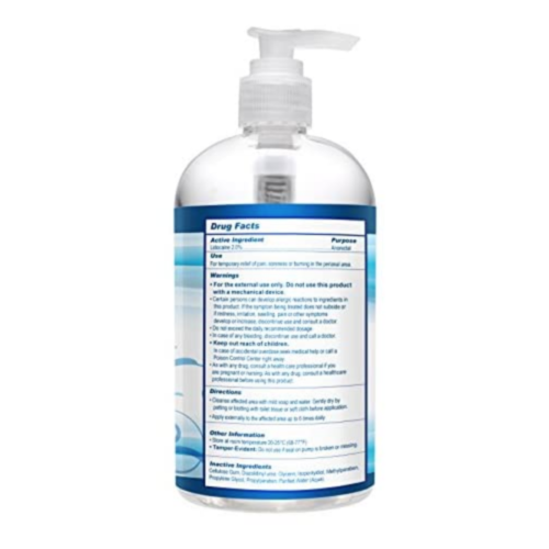 Cleanstream Relax Desensitizing Lube label