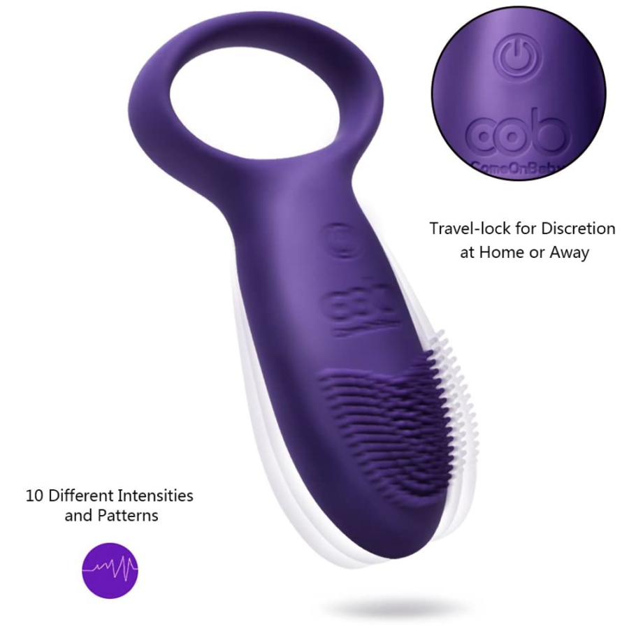 Cob Silicone Vibrating Cock Ring