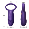 Cob Silicone Vibrating Cock Ring dimensions