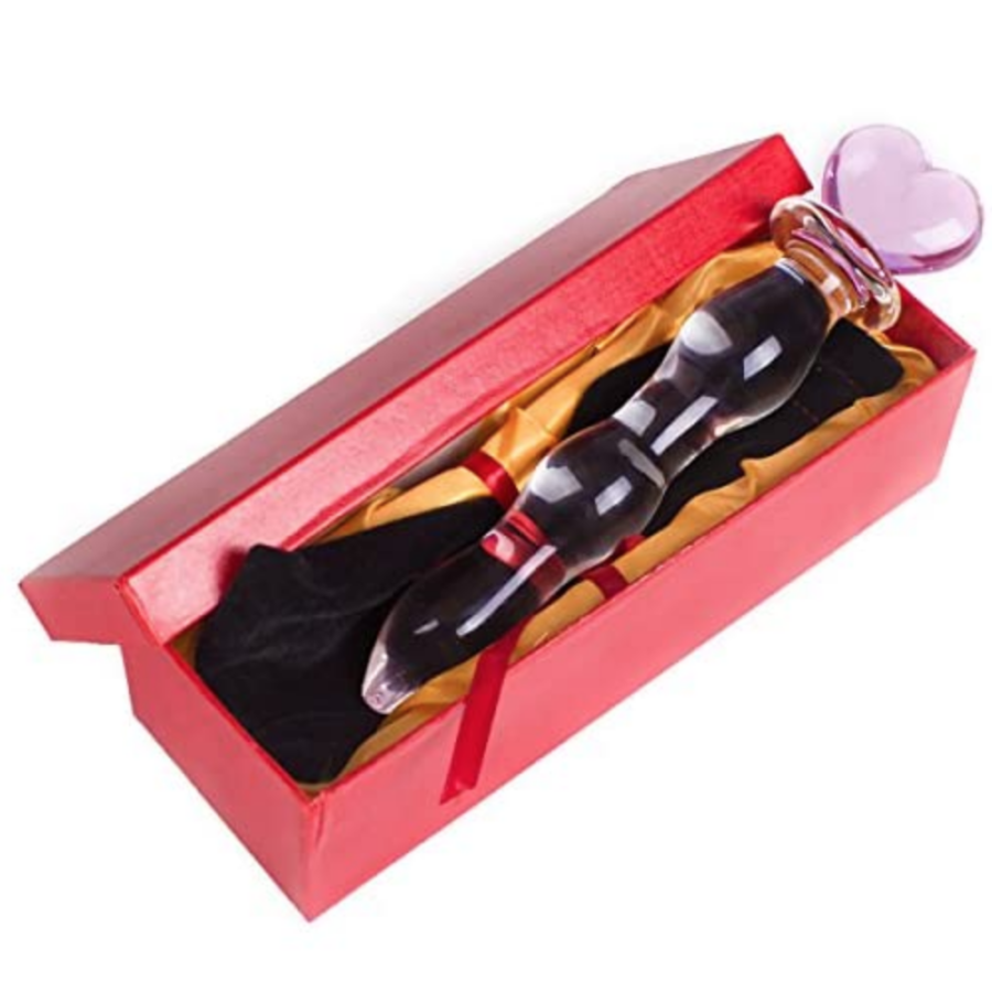 AKStore Crystal Glass Pleasure Wand size