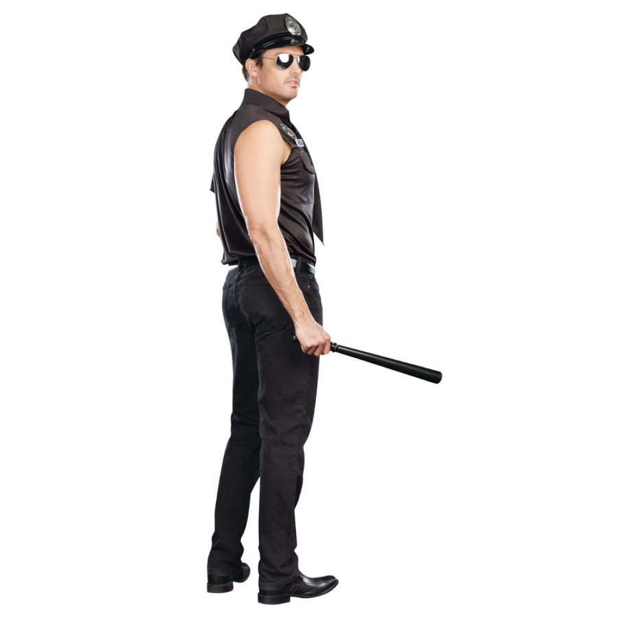 Dreamgirl Men's Dirt Cop Officer Ed Banger Costume side