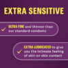 Durex Extra Sensitive Natural Latex Condoms specs