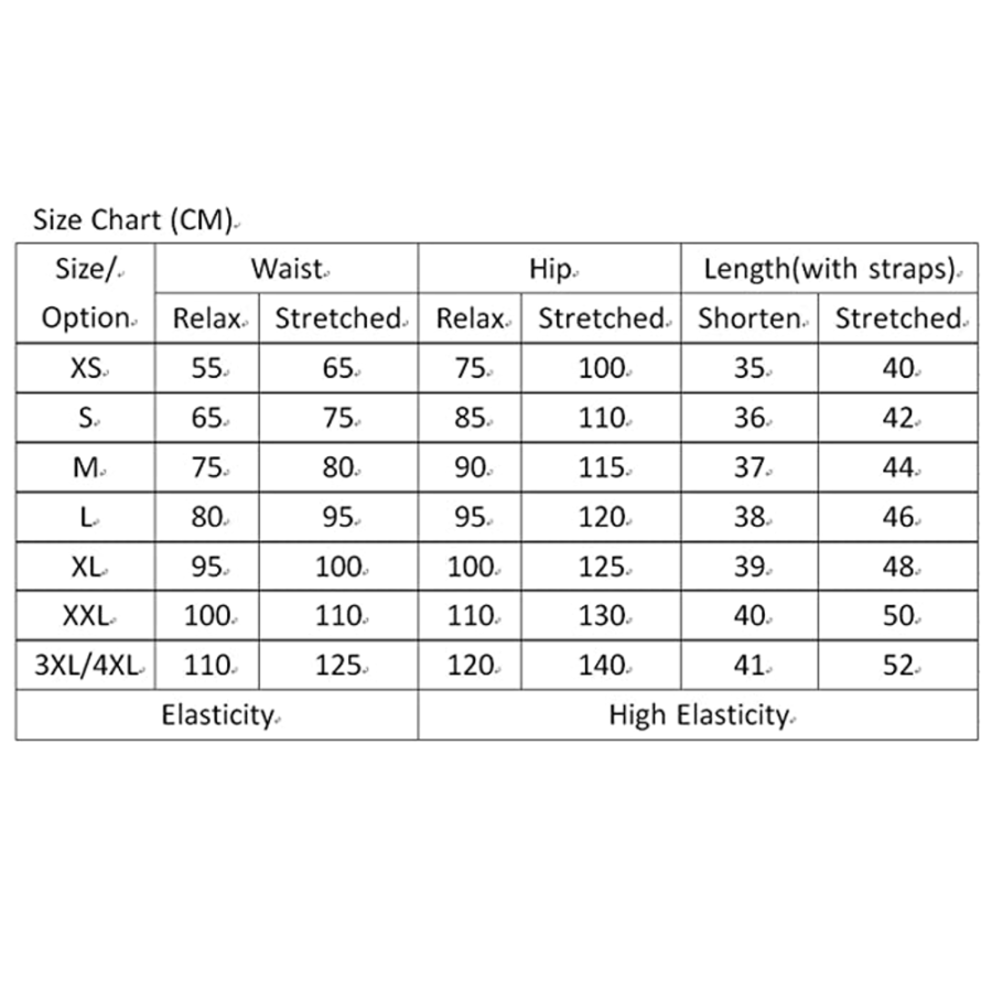 Estanla Sexy High-Waisted Hollow-Out Lace Garter Belt sizes