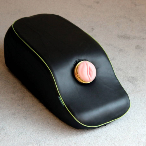 Fleshlight Motion by Liberator On a Mission with Fleshlight in use