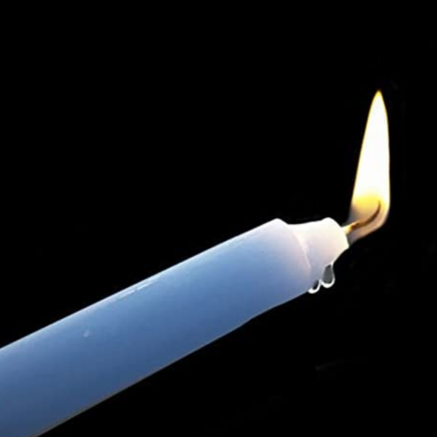 HiiBaby Low Temperature Drip Candles blue