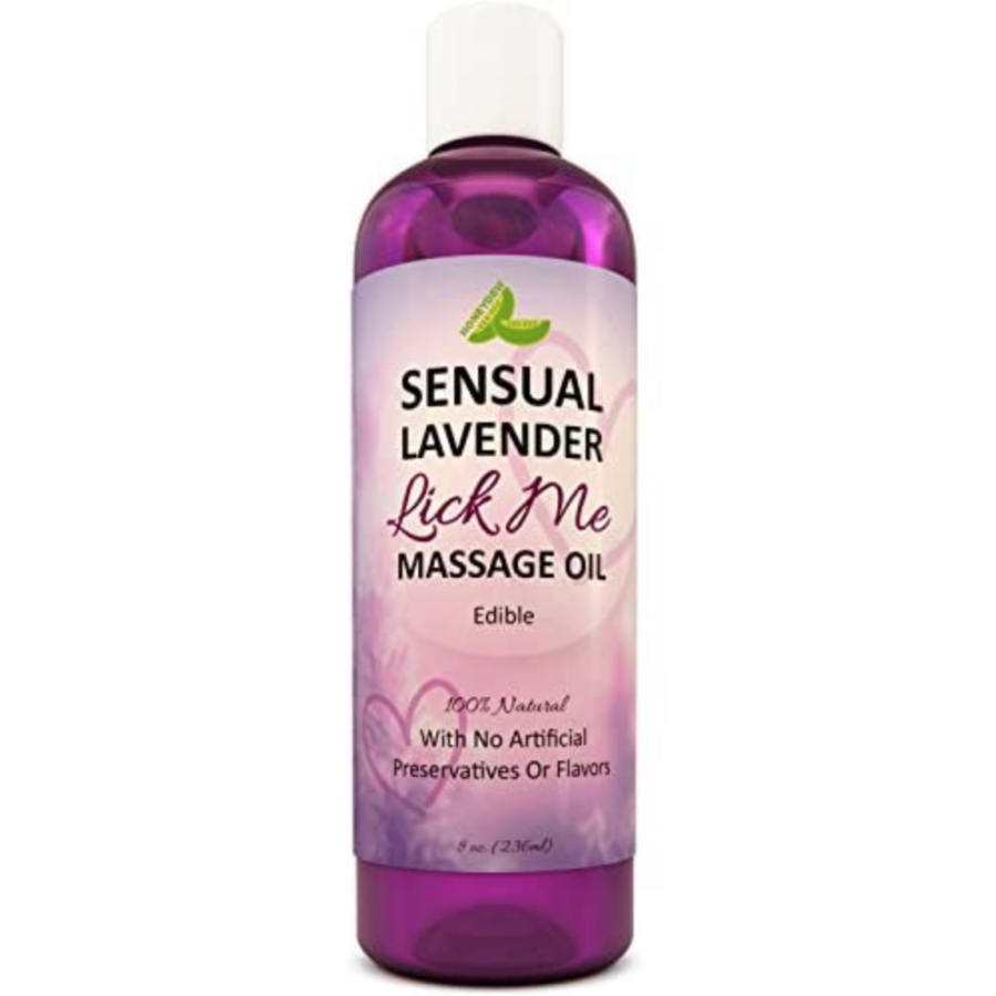 Honeydew Lick Me Edible Massage Oil front