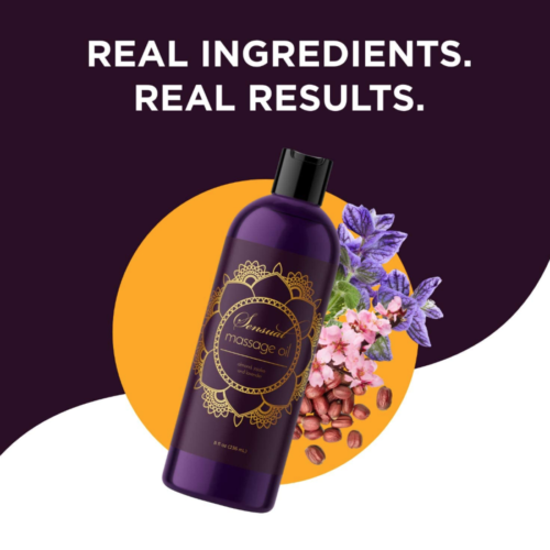 Honeydew Sensual Massage Oil with Relaxing Lavender real