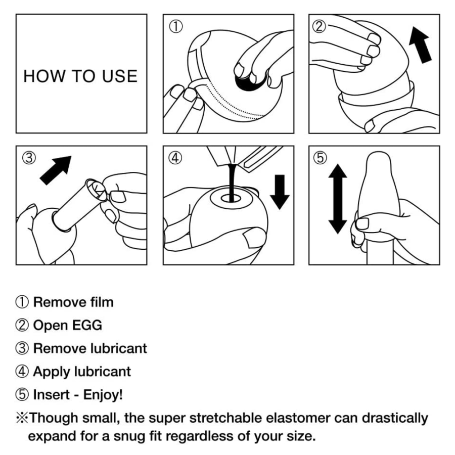 How to use the Tenga Easy Beat Eggs