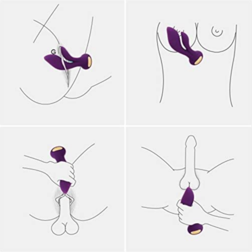 IMO Vibrating G-spot Rabbit Massager uses