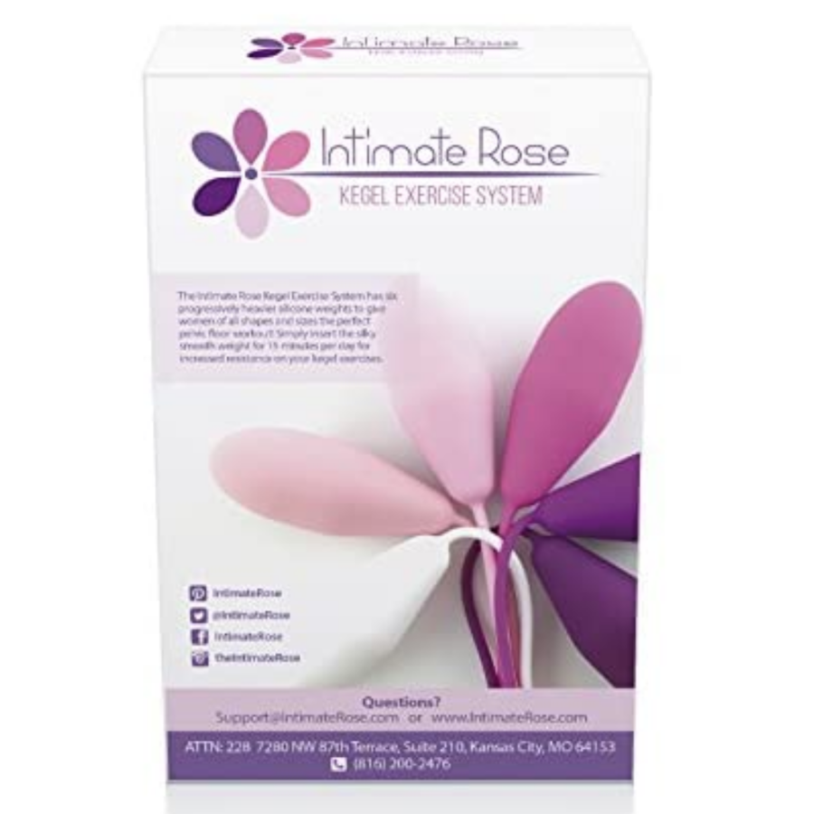 Intimate Rose Kegel Exercise Weights box