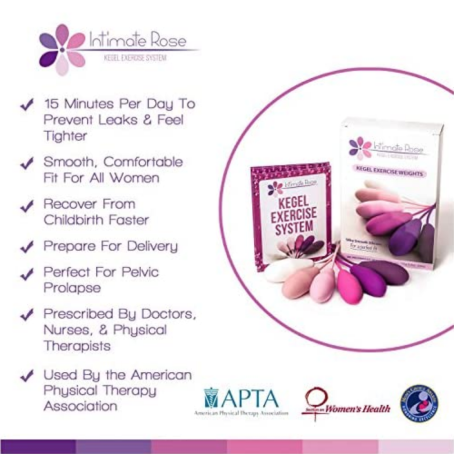 Intimate Rose Kegel Exercise Weights specs