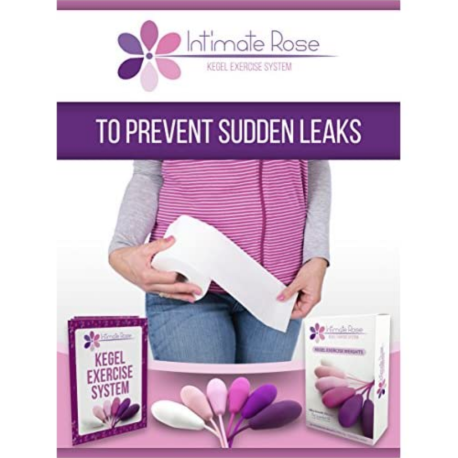 Intimate Rose Kegel Exercise Weights prevent leaks
