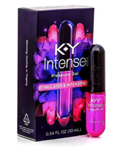 K-Y Intense Pleasure Gel 0.34 oz old package