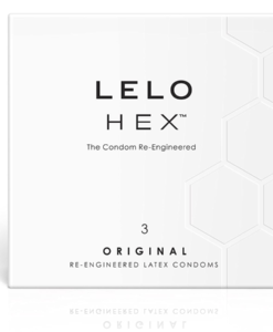 LELO HEX Original Latex Condoms 3 Pack