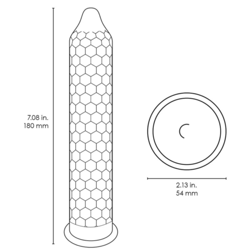 LELO HEX Original Latex Condoms