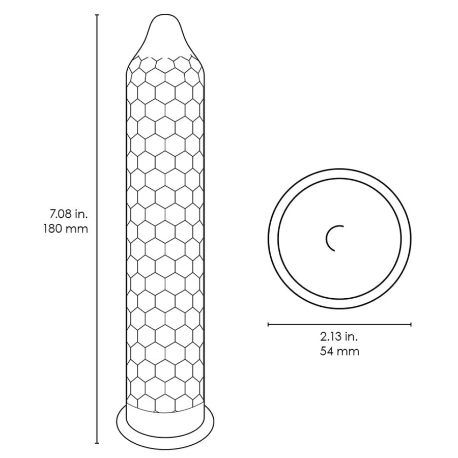 LELO HEX Original Latex Condoms