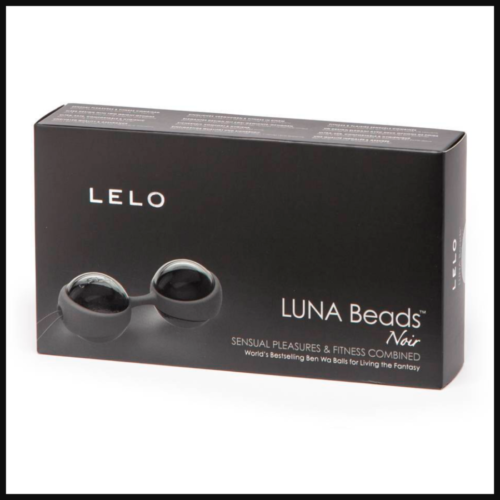 LELO Luna Beads Noir Luxury Ben Wa Balls box