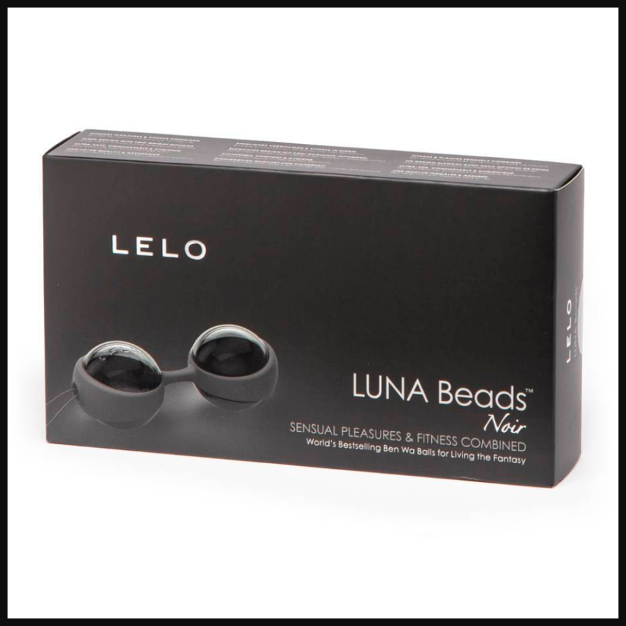 LELO Luna Beads Noir Luxury Ben Wa Balls box