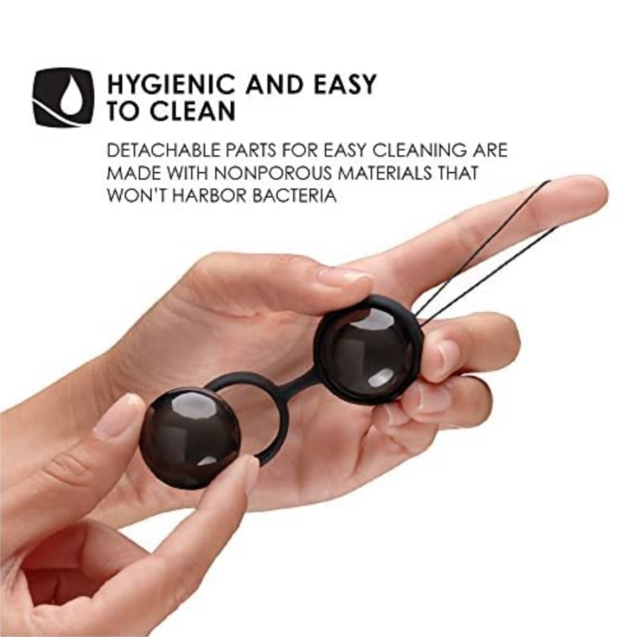 LELO Luna Beads Noir Luxury Ben Wa Balls hygenic