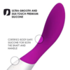 LELO Mona Wave Deep Rose G-Spot Massage Vibrator ultra-smooth