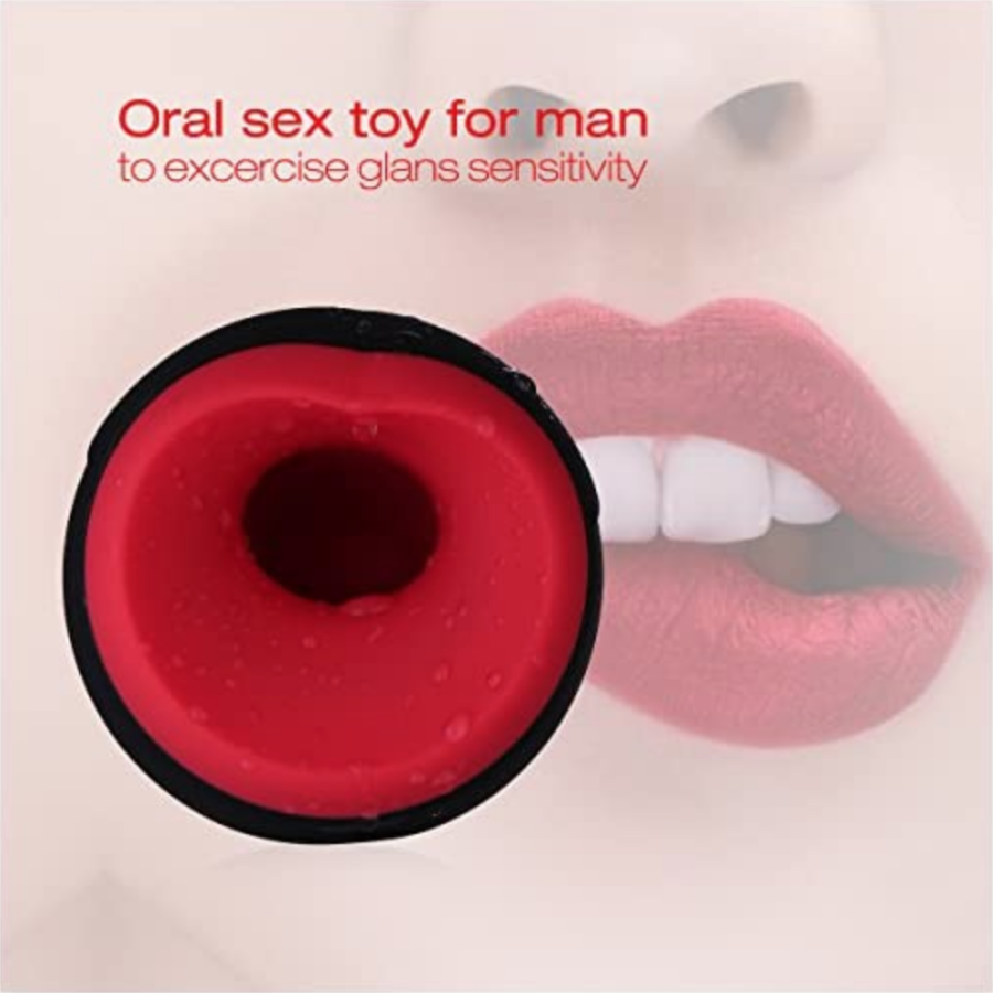 LEPO Silicone Male Masturbation Cup oral sex for men