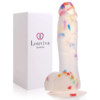 Louviva Clear Confetti Dildo