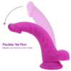 Lyps 8 Inch Realistic Silicone Dildo flexible