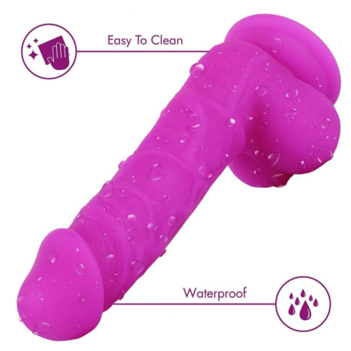 Lyps 8 Inch Realistic Silicone Dildo waterproof