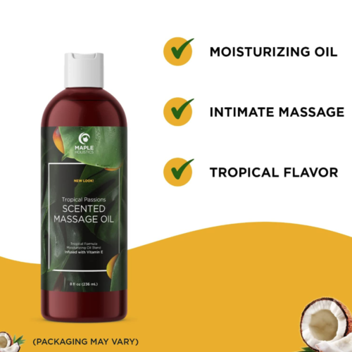 Maple Holistics Tropical Passions Scented Massage Oil