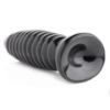Master Series Obsession 11 Ribbed Butt Plug bottom