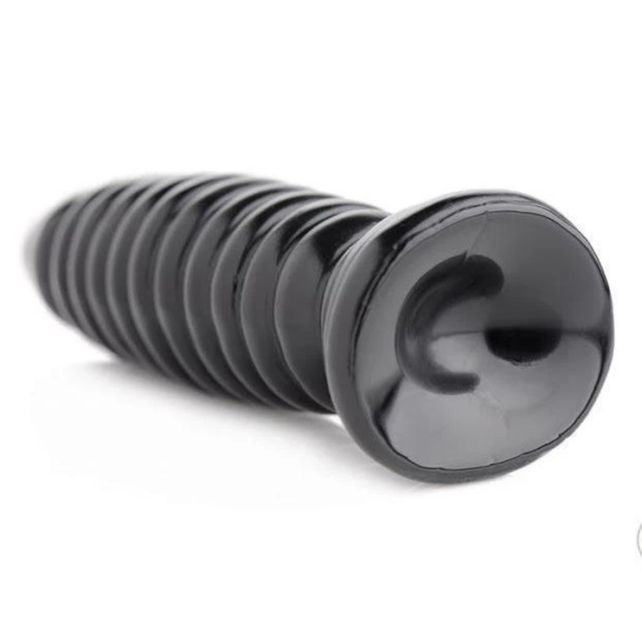 Master Series Obsession 11 Ribbed Butt Plug bottom