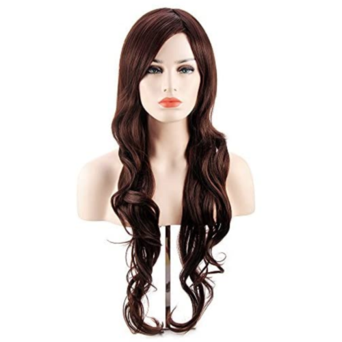 MelodySusie Dark Brown Curly Wig
