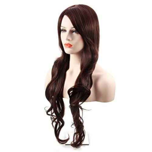 MelodySusie Dark Brown Curly Wig