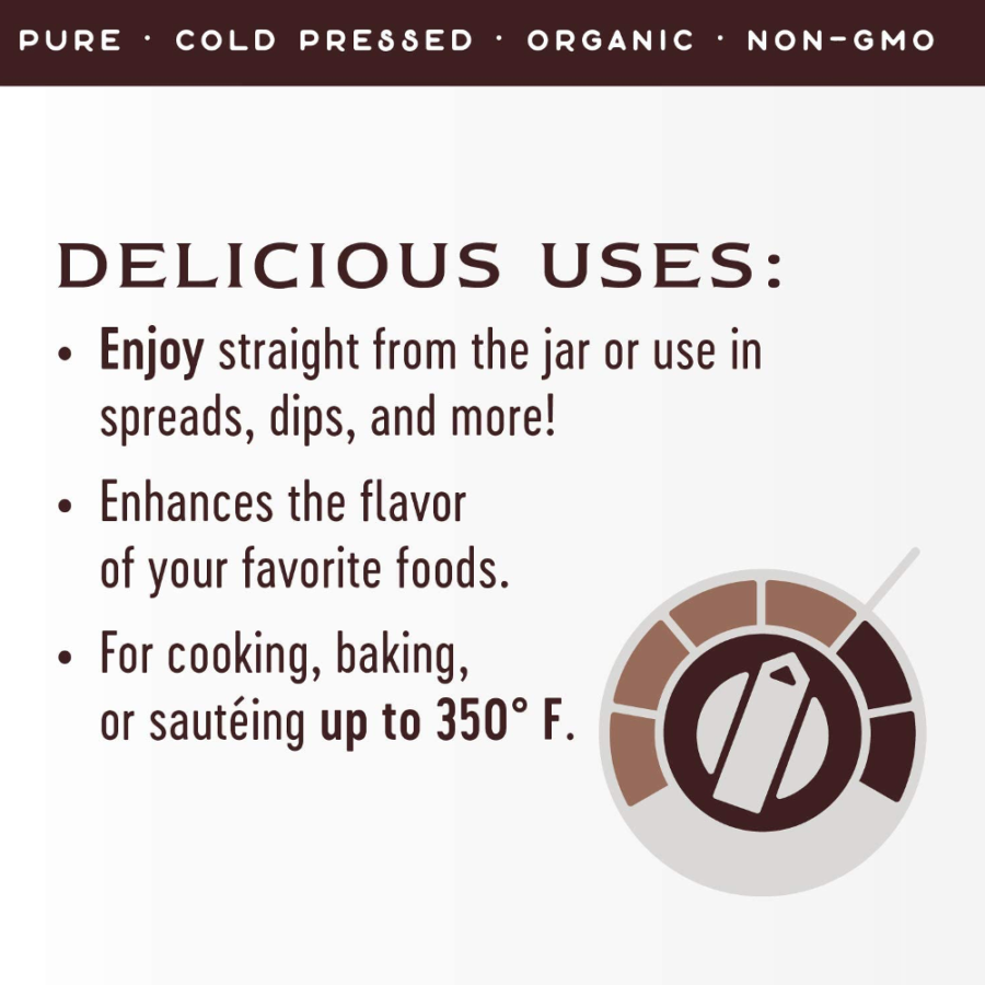 Nature's Way Organic Extra Virgin Coconut Oil uses