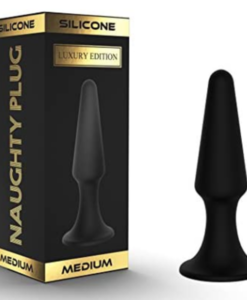 Naughty Plug Luxury Silicone Anal Trainer Butt Plug Medium