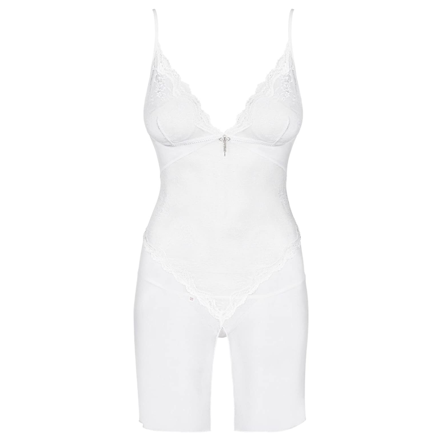 Obsessive Charms Chemise and String front