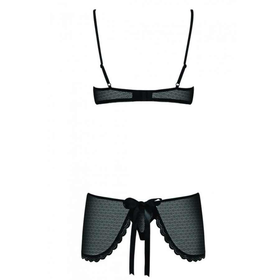 Obsessive Maidme Chemise and Thong back