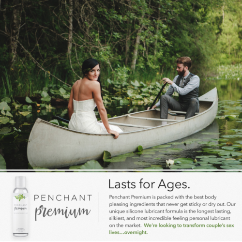 Penchant Premium Silicone Based Personal Lube lasts for ages