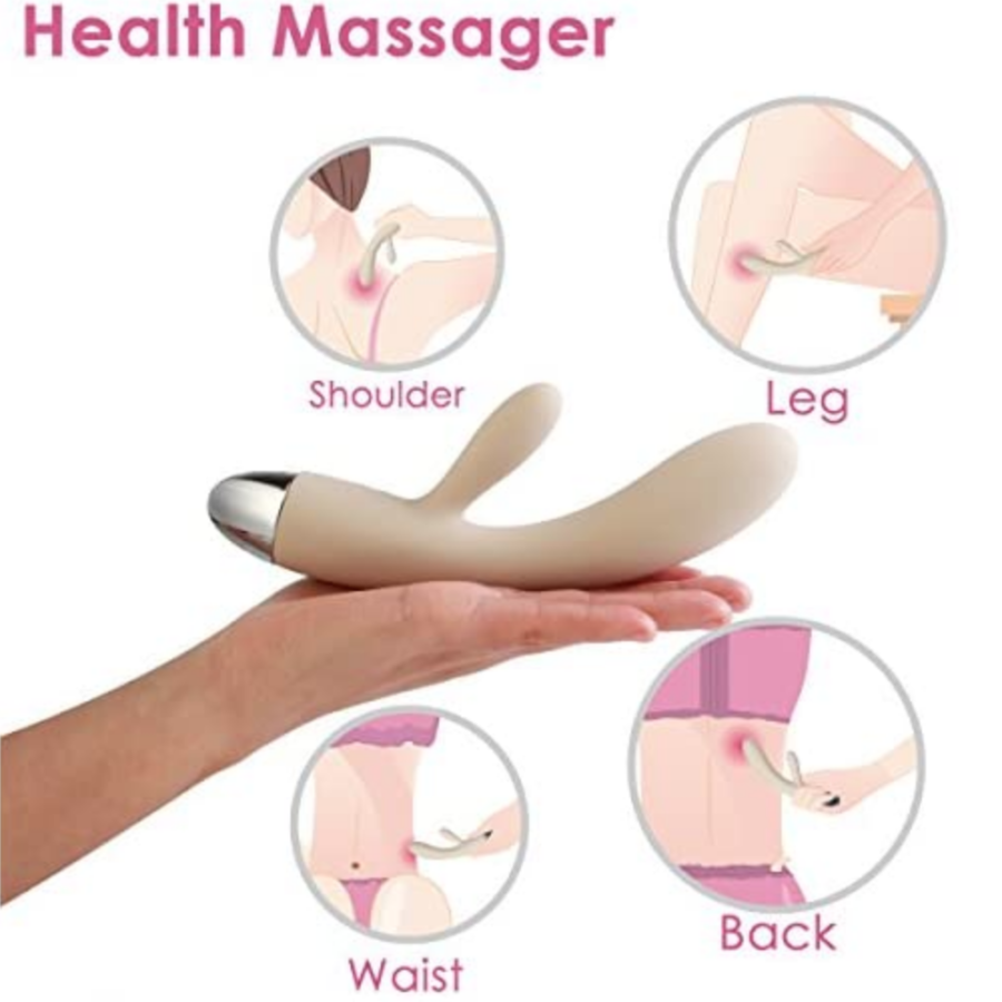 Rechargeable Rabbit Vibrator Khaki