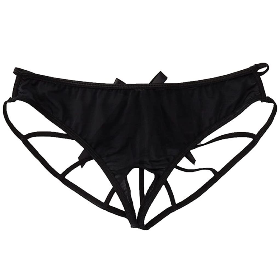 Rene Rofe Women's Crotchless Cage Back Boyshort