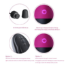 SEXY SLAVE Waterproof 10x Rechargeable Wireless Remote Bullet Vibrator works